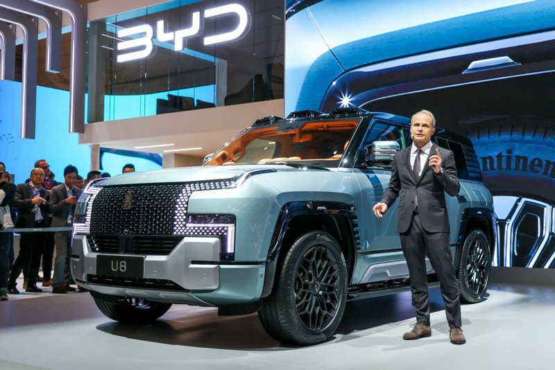 BYD makes its debut at the 2024 Geneva Motor Show