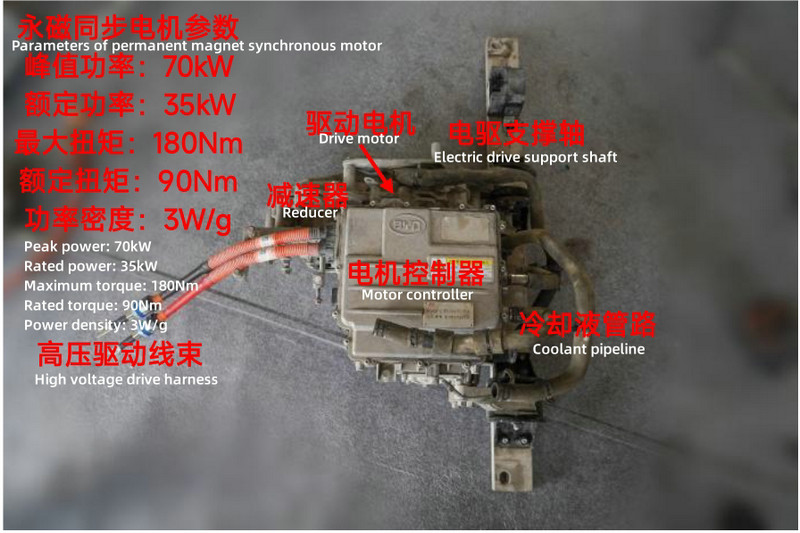 Detailed disassembly and analysis of the BYD Yuan (Otto 3)