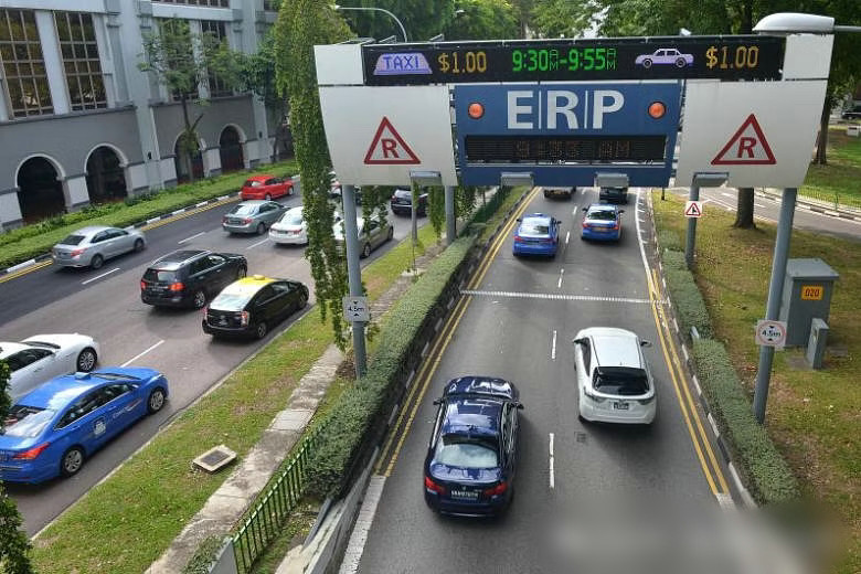 Singapore city streets