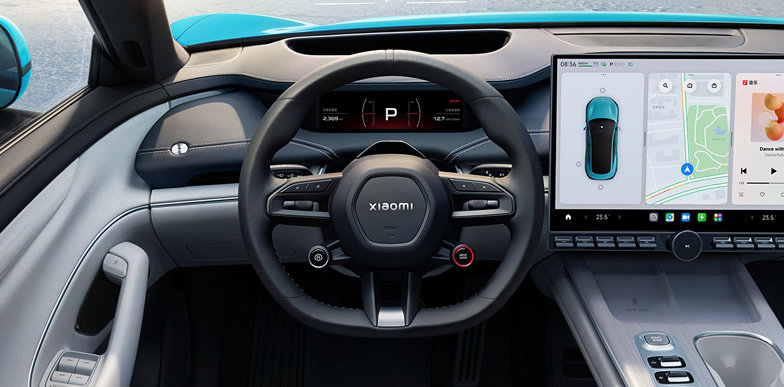 Xiaomi's interior dashboard and human-machine interaction