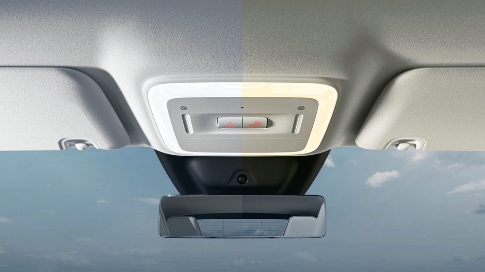 zeekr x panoramic sunroof switch