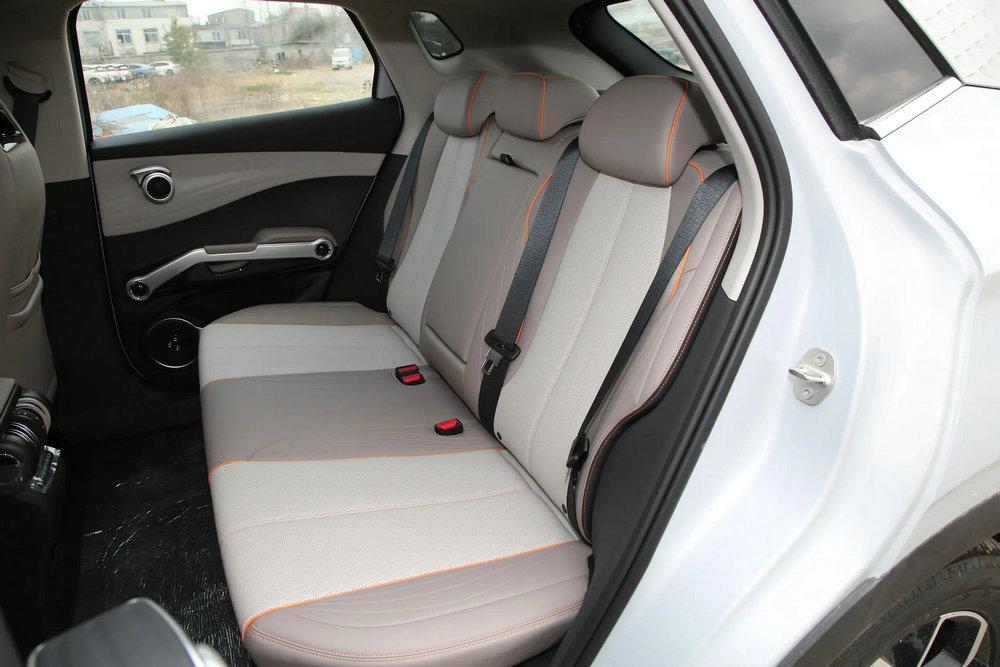 BYD yuan plus rear seats