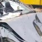 Tesla car accident