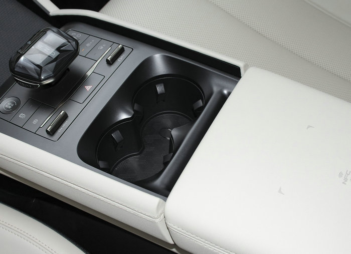 byd qin L Interior - Cup holder&Armrest box