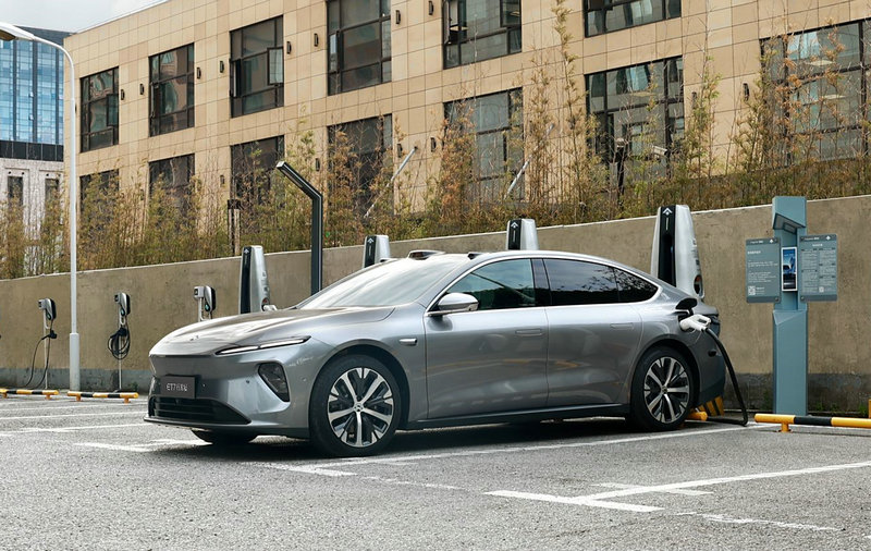 NIO Car Charging Station