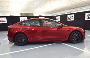 Tesla Model 3 High Performance Edition Red Color